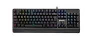Механическая игровая клавиатура SVEN KB-G9700  (104 кл, +12Fn, RED switch,  RGB,  мет,  корпус)