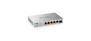 Коммутатор Zyxel XMG-105HP-EU0101F 5x2.5Гбит / с 1SFP+ 4PoE++ 70W неуправляемый