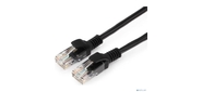 Патч-корд медный UTP Cablexpert PP10-5M / BK, кат.5e, 5м, литой, многожильный (черный)