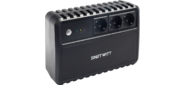 Источник бесперебойного питания SmartWatt ИБП линейно-интерактивный, мощность 600 / 360 ВА / Вт, напольный, LED индикация, Shuko CEE7 / 4 - 3 шт.