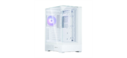 ZALMAN P40 Prism, ATX, WHITE, WINDOW, 2x3.5", 3x2.5", 1xUSB TYPE-C, 2xUSB3.0, REAR 1x120mm ARGB