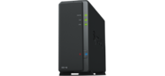 Synology DS118 DC1, 4GhzCPU / 1Gb / upto 1HDD SATA (3, 5'') / 2xUSB3.0 / 1GigEth / iSCSI / 2xIPcam (upto 15) / 1xPS repl DS116