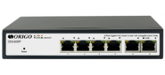 ORIGO Настраиваемый L2 PoE-коммутатор 4x1000Base-T PoE, 2х1000Base-T, PoE-бюджет 60 Вт