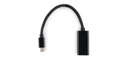 Cablexpert Переходник miniDisplayPort - DisplayPort,  20M / 20F,  длина 16см,  черный  (A-mDPM-DPF-001)