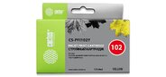 Картридж струйный Cactus CS-PFI102Y желтый  (130мл) для Canon IP iPF500 / iPF600 / iPF700 / MFP M40 / iPF765 / LP17 / LP24