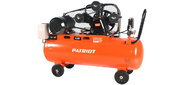 PATRIOT PTR 100-670 Компрессор [525306330] {Мощн.: 3 кВт; Напр.: 400В~50Гц; Об.двиг.: 1100 об / мин; Производит.: 670 л / мин; Об.ресивера: 100 л; Давл.: 8 бар; Вес: 98 кг;}