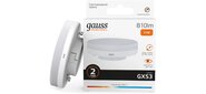 GAUSS 83811 Светодиодная лампа LED Elementary GX53 11W 810lm 3000K 1 / 10 / 100