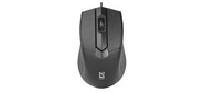Defender Проводная оптическая мышь Optimum MB-270 PRO:черн, 3кн, 1200dpi, 1.8м, тефл