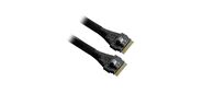 Кабель Amphenol RSL74-7650 Slimline SASx8  (SFF8654)  -to- Slimline SASx8  (SFF8654) ,  67CM  (C5454)