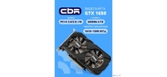 Видеокарта CBR GTX1650 4Gb GDDR6,  128bit,  1410-1590Mhz,  1*DP + 1*HDMI + 1*DVI,  75W,  Ret [VGA-STX1650-4G-RTL]