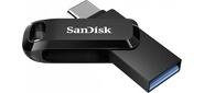 Флеш Диск Sandisk 64Gb Ultra Dual Drive Go SDDDC3-064G-G46 USB3.1 черный