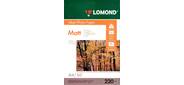 Фотобумага LOMOND двусторонняя,  матовая / матовая,   A4,  220 г / м2,  50 листов.