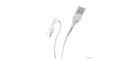 HOCO HC-10512 X37 /  USB кабель Type-C /  1m /  2.4A /  White