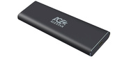 Внешний корпус SSD AgeStar 31UBNV1C NVMe USB3.1 алюминий серый M2 2280 M-key