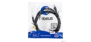 Cabeus PC-UTP-RJ45-Cat.5e-3m-BK-LSZH Патч-корд U / UTP, категория 5е, 2xRJ45 / 8p8c, неэкранированный, черный, LSZH, 3м