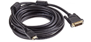 VCOM CG484GD-7.5M Кабель HDMI AM / DVI (24+1)M,  7.5м,  CU,  1080P@60Hz,  2F,  VCOM  <CG484G-7.5M>