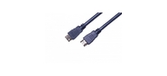 Wize CP-HM-HM-3M Кабель HDMI,  3 м,  v.2.0,  K-Lock,  soft cable,  19M / 19M,  позол.разъемы,  экран,  темно-серый,  пакет