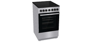 Плита Электрическая Gorenje GEC5B41SG серый стеклокерамика (без крышки)