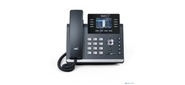 YEALINK SIP-T44U, 12 аккаунтов, 2 порта USB, цветной экран 2.8", BLF, PoE, GigE, без БП, шт