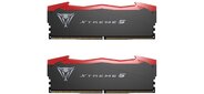 Memory Module PATRIOT Viper Xtreme 5 Gaming DDR5 Общий объём памяти 32Гб Module capacity 16Гб Количество 2 8200 МГц Множитель частоты шины 38 1.45 В RGB черный PVX548G76C36K