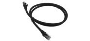 Патч-корд LANMASTER LSZH FTP кат.6A, 3.0 м, черный