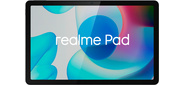 Планшет Realme Pad RMP2103 Helio G80  (2.0) 8C RAM6Gb ROM128Gb 10.4" IPS 2000x1200 Android 11 серый 8Mpix 8Mpix BT GPS WiFi Touch microSD 1Tb 7100mAh 12hr до 1656hrs