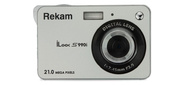 Rekam iLook S990i серебристый 21Mpix 3" 720p SDHC / MMC CMOS IS el / Li-Ion