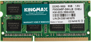 Память DDR3 8Gb Kingmax KM-SD3-1600-8GS RTL PC3-12800 SO-DIMM 204-pin