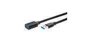 Кабель удлинительный USB3.0 Am-Af 1.8m Telecom черный  (TUS708-1.8M)