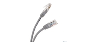 Патчкорд литой "Telecom" UTP кат.5е 2, 0м серый