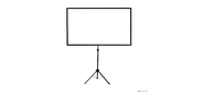 Экран на треноге Cactus 100x177см X-type CS-PSTX-100x177 16:9 напольный натяжной черный
