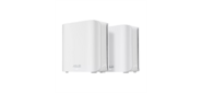 роутер ASUS BD4 (W-2-PK) /  / 2 access point  / 802.11b / g / n / ac / ax / be,  688 + 2882Mbps,  2, 4 + 5 gGz,  white