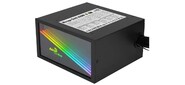 Блок питания ATX12V Ver. 2.52 650W 80+Gold, APFC, 120mm fan, ARGB, 24pin, 2x (4+4)pin, 2xPCI-E, 3xMolex, 6xSATA, Mirage Gold 650W Fully Modular 4711099472581 Aerocool