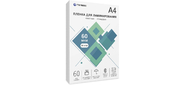 Пленка для ламинирования Heleos 60мкм A4  (60шт) глянцевая 216x303мм LPA4-60-60