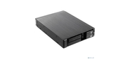 Procase  T2-012-SATA3-BK {Hot-swap корзина 2*2.5" SATA3 / SAS 6Gb  (черный) hotswap trayless aluminium mobie rack module  (1x3, 5) 1xFAN 80x15mm}
