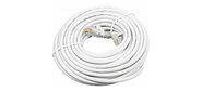 Кабель Патч-корд Lanmaster LAN-PC45 / U5E-5.0-WH вилка RJ-45-вилка RJ-45 кат.5е 5м белый LSZH  (уп.:1шт)