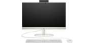 Моноблок HP All-in-One 24-cr0252nh   23.8" (1920x1080 IPS) / Intel Core i5 1335U (1.4Ghz) / 16384Mb / 512PCISSDGb / noDVD / Int:Intel Iris X / Cam / WiFi / war 1y / Snow White / DOS + Eng kbd,   mouse