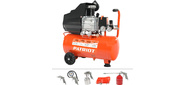 Компрессор поршневой Patriot Optima Euro 24-240K2 масляный 240л / мин 24л 1500Вт оранжевый / черный