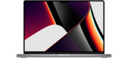 Apple MacBook Pro  (2021) Apple M1 Pro 10c CPU,  16c GPU,  16GB,  512GB SSD,  16-inch MacOS  Space Grey