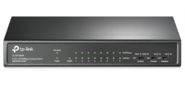 TP-ink TL-SF1009P 9-port 10 / 100Mbps unmanaged switch with 8 PoE+ ports,  compliant with 802.3af / at PoE