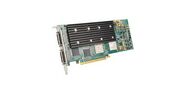 Видеокарта Matrox Видеокарта Matrox (MURA-MPX44HF) 4 outputs, 4 inputs PCIe x16 (Gen2) 2GB1 64 Gbit / sec, out SL-DVI 2048x1152, output: RGB (VGA) 2048x1536 , input: SL-DVI 1920x1200, RGB (VGA) 2048x1536, Component (YPbPr) 1080i, S-Video NTSC / PAL / SECAM, Composite NTSC / PAL /