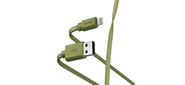 Кабель Hama 00187234 Lightning USB A (m) 1м зеленый