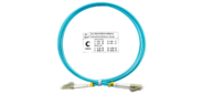 Cabeus FOP-50-LC-LC-1.5m Шнур оптический duplex LC-LC 50 / 125 mm OM3 1, 5м LSZH