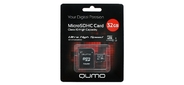 QUMO QM32GMICSDHC10U1 Micro SecureDigital 32Gb MicroSDHC Class 10 UHS-I,  SD adapter