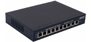 OSNOVO PoE коммутатор, 8 x FE с поддержкой PoE (IEEE 802.3af / at), 2 x FE, до 30W на порт, суммарно до 120W