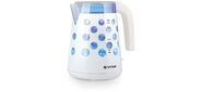 Чайник электрический Vitek VT-7048-01 1.7л. 2200Вт белый корпус: пластик