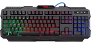 Defender Legion GK-010DL RU [45010] {Проводная игровая клавиатура,  RGB подсветка, 19 Anti-Ghost}