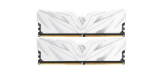 Оперативная память Netac Shadow II NTSWD5P60DP-32W, DDR5, 32GB (2x16GB), 6000 MHz, CL38, с радиатором, RGB, белый