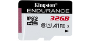 Флеш карта microSD 32GB Kingston microSDНC Class 10 A1 UHS-I Endurance 95R / 30W  Card Only