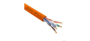 Кабель NEOMAX [NM716011] U / UTP cat.6 4x2x0.57,  23 AWG,  Медь,  внутренний,  LSZH,  305м,  оранжевый;  Fluke Tested